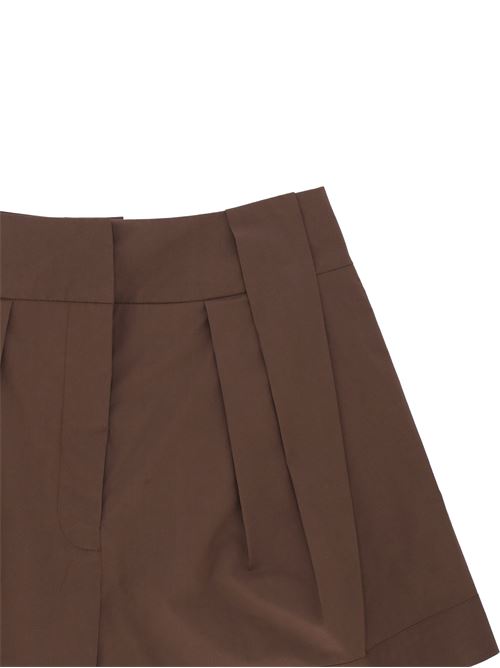 Brown shorts FEDERICA TOSI | 4085440026